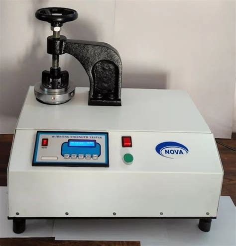 manufacturer of digital automatic burst strength tester|high precision burst strength tester.